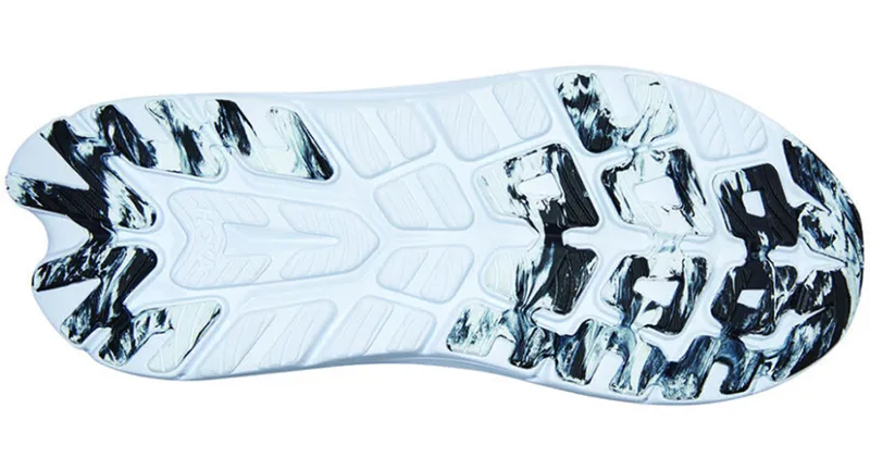 Hoka One One Men's Kawana Running Shoes Black/White-5